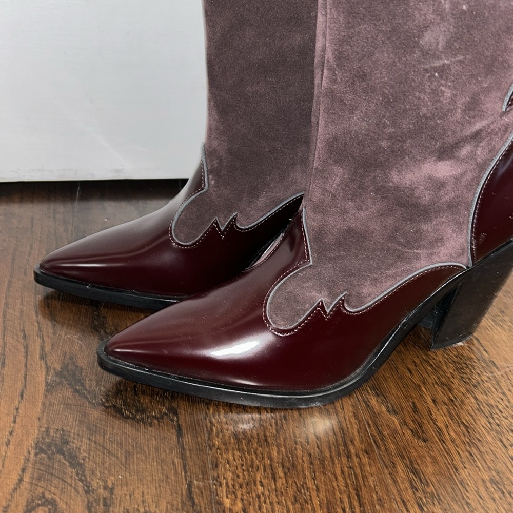 NEW Sigerson Morrison Karida Boots Size 37 - Picture 7 of 8